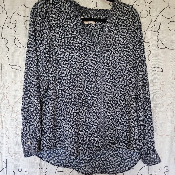 Loft long sleeve floral top - Picture 2 of 4